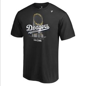 LA Dodgers 2020 World Series Champ Trophy T-Shirt